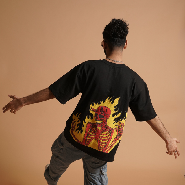 The Flaming Skull Tshirt