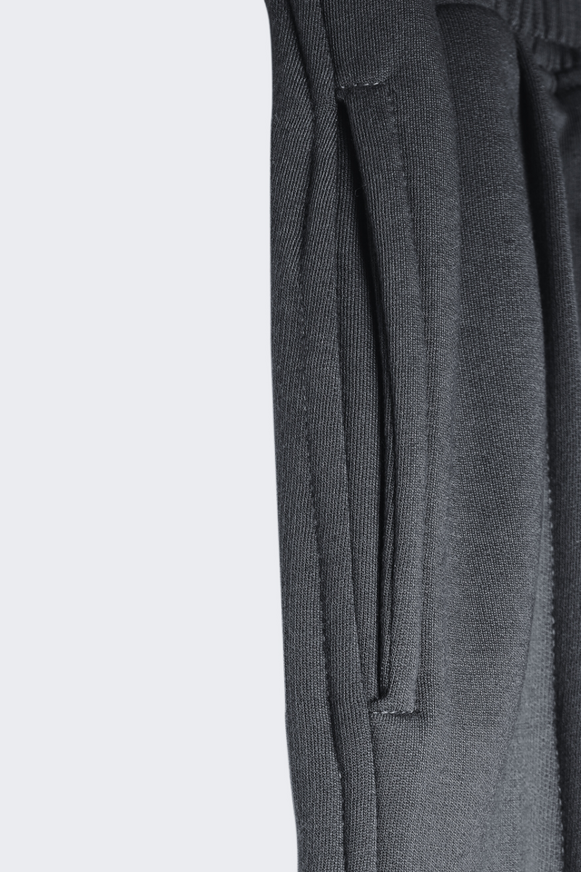 Relaxed Fit Charcoal Black Sweatpants