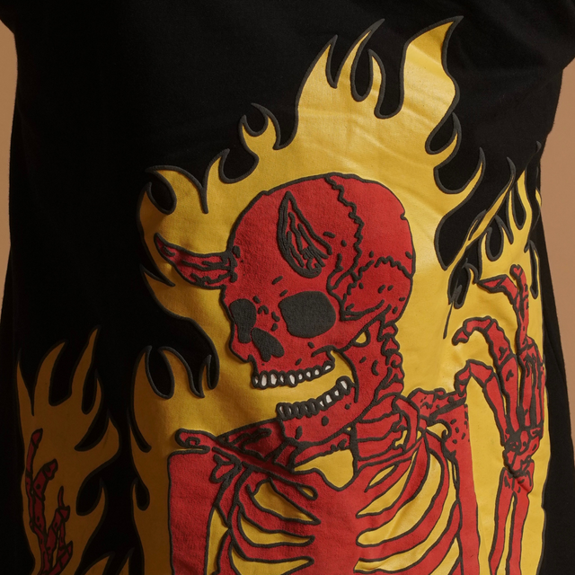 The Flaming Skull Tshirt