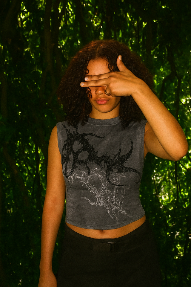 Veins Crop Tank