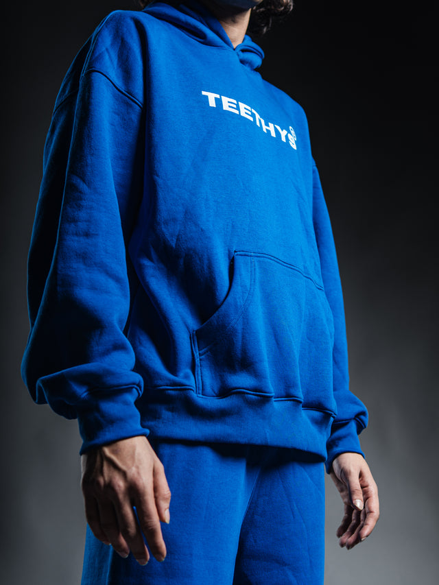 “Cobalt Core” Hoodie – Deep Blue Descent