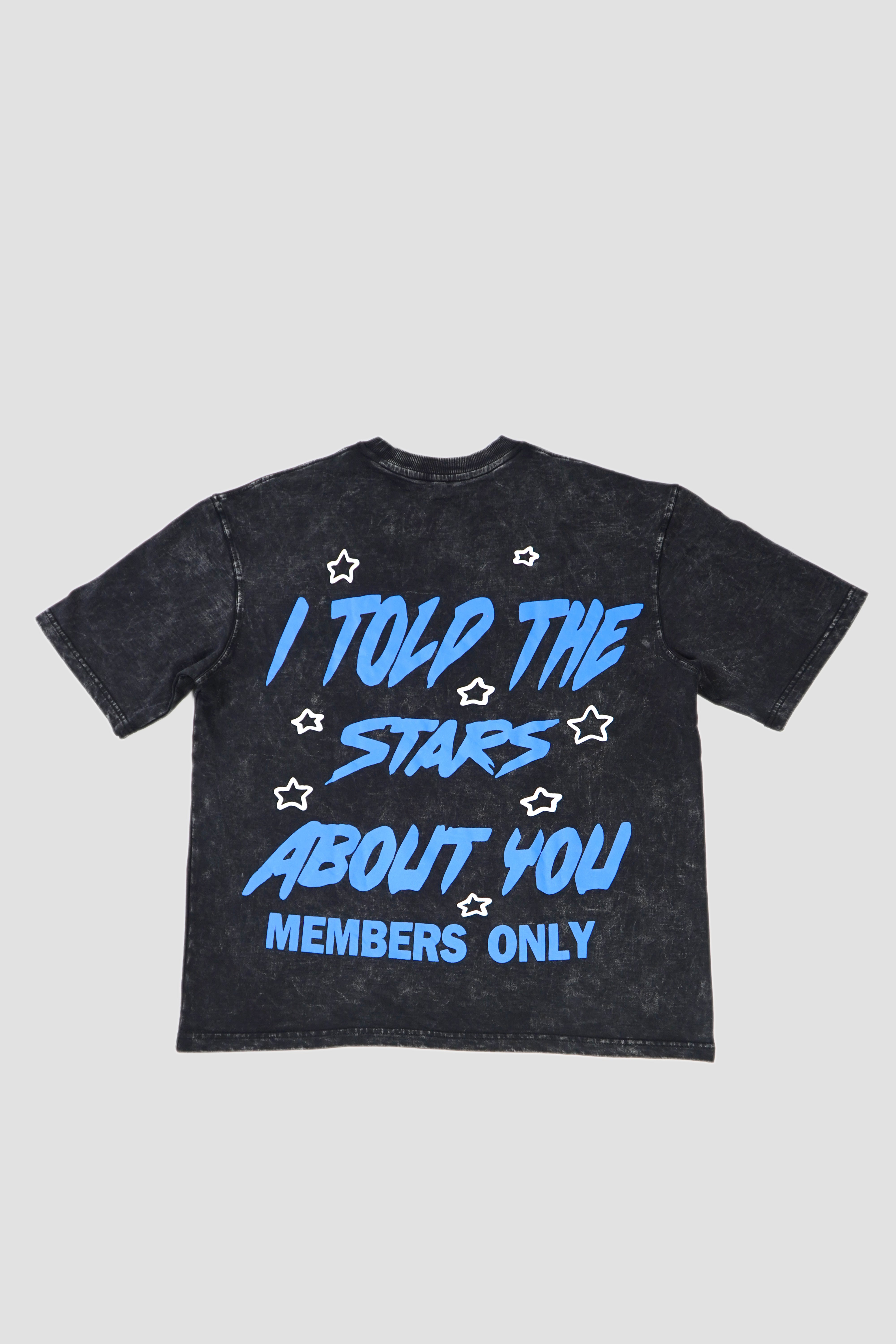 MEMBERS ONLY TSHIRT ( ACID WASH )