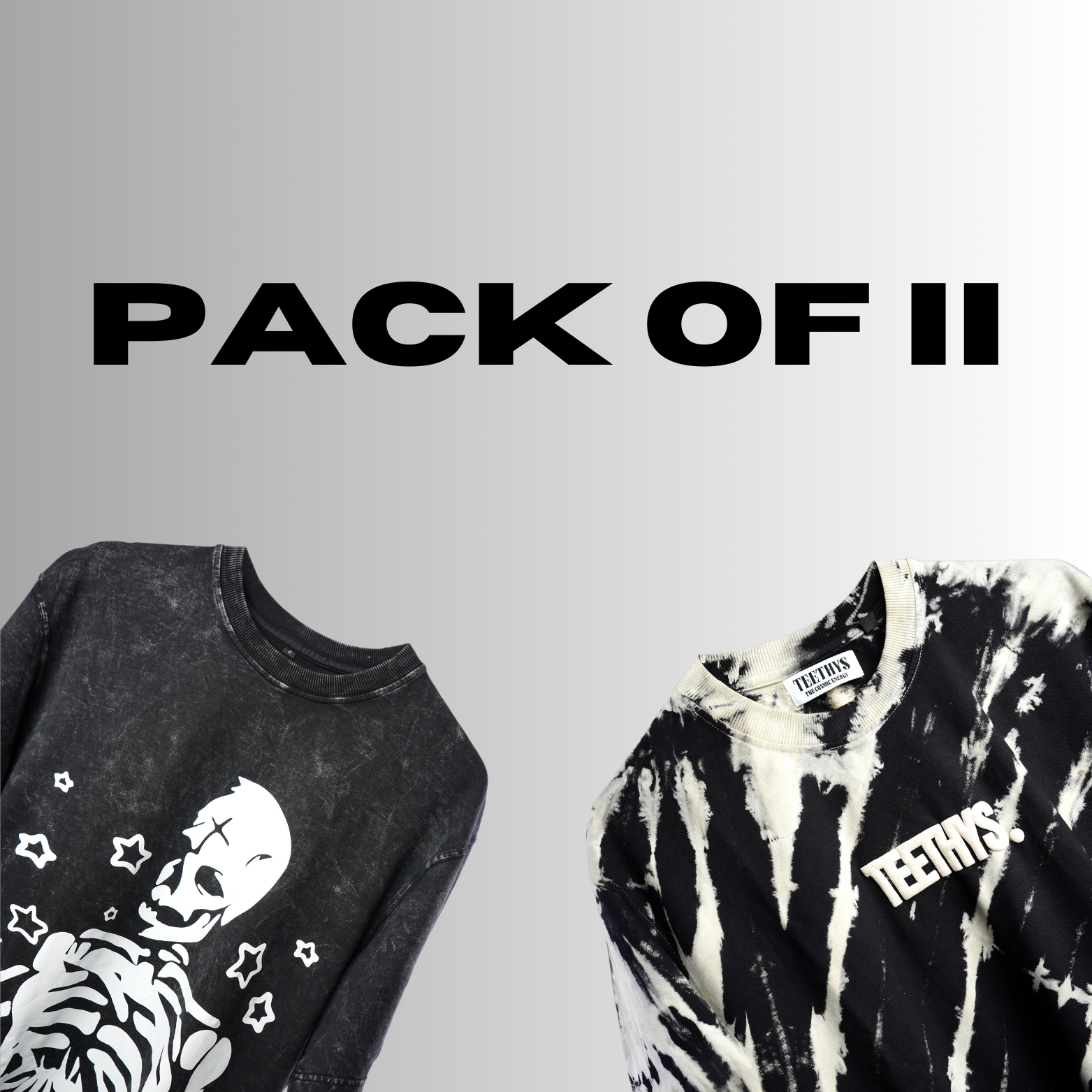 PACK OF II - LEOPARD & MEMBERS ONLY