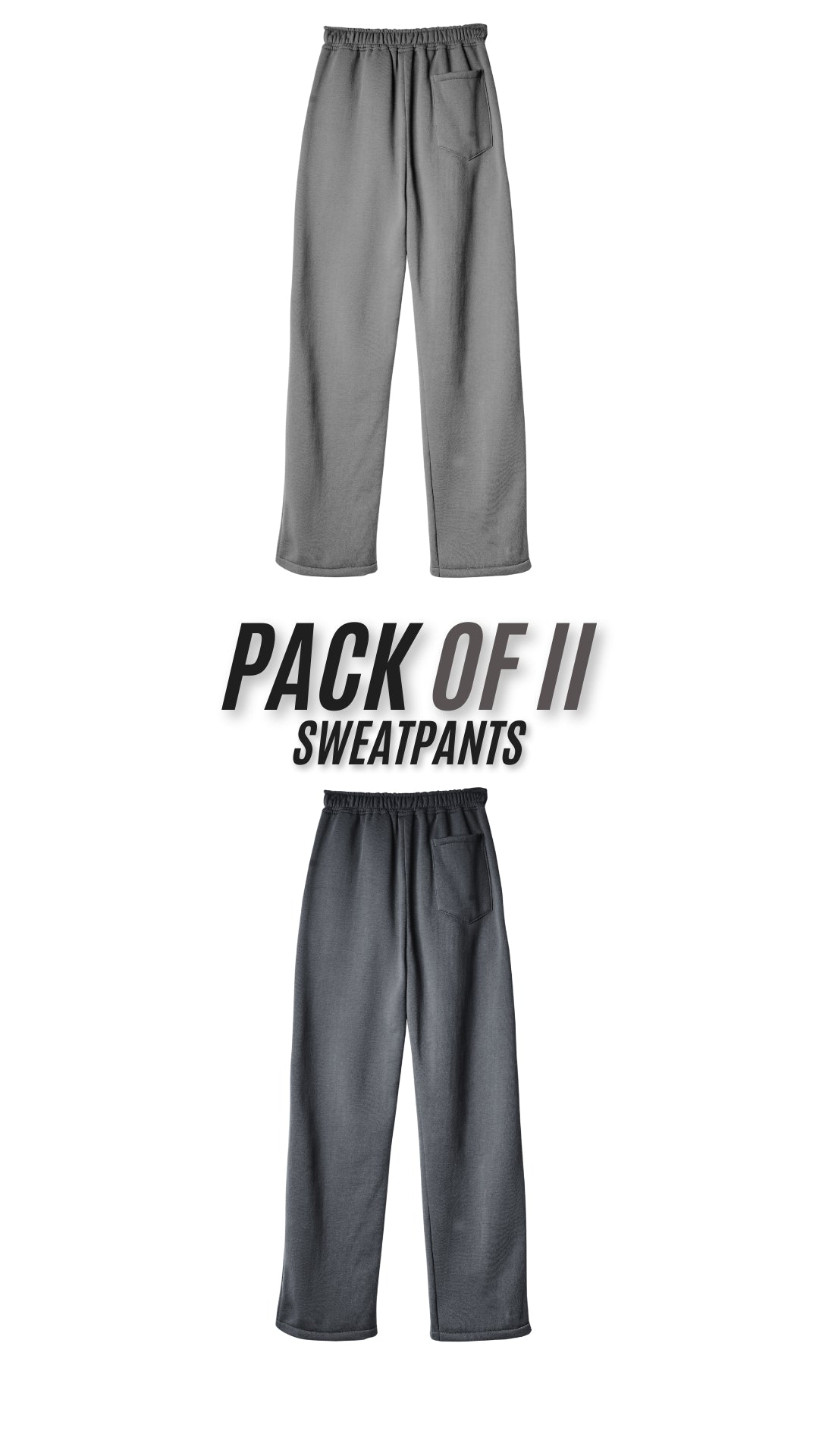 PACK OF SWEATPANTS - CENTER STITCH